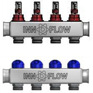 Distr. inox incalzire in pard. INNOFLOW INFLW-03 – 2 circ.