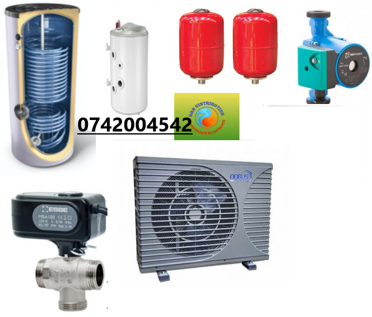 Pachet pompa de caldura R32 monobloc 6kW (1x230) NOBUS