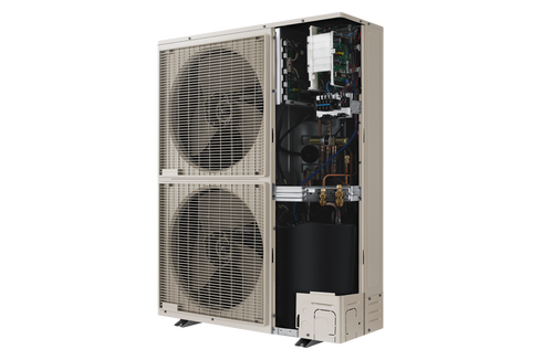 Unitate exterioara pentru pompa de caldura de tip SPLIT EHS TD M Plus - 12 kW (1x230V) AE120MXTPEH/EU - imagine 2
